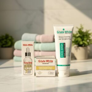 2 in 1 Gluta Facewash 100ml & Gluta Serum 30ml Deal