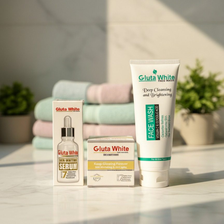 2 in 1 Gluta Facewash 100ml & Gluta Serum 30ml Deal