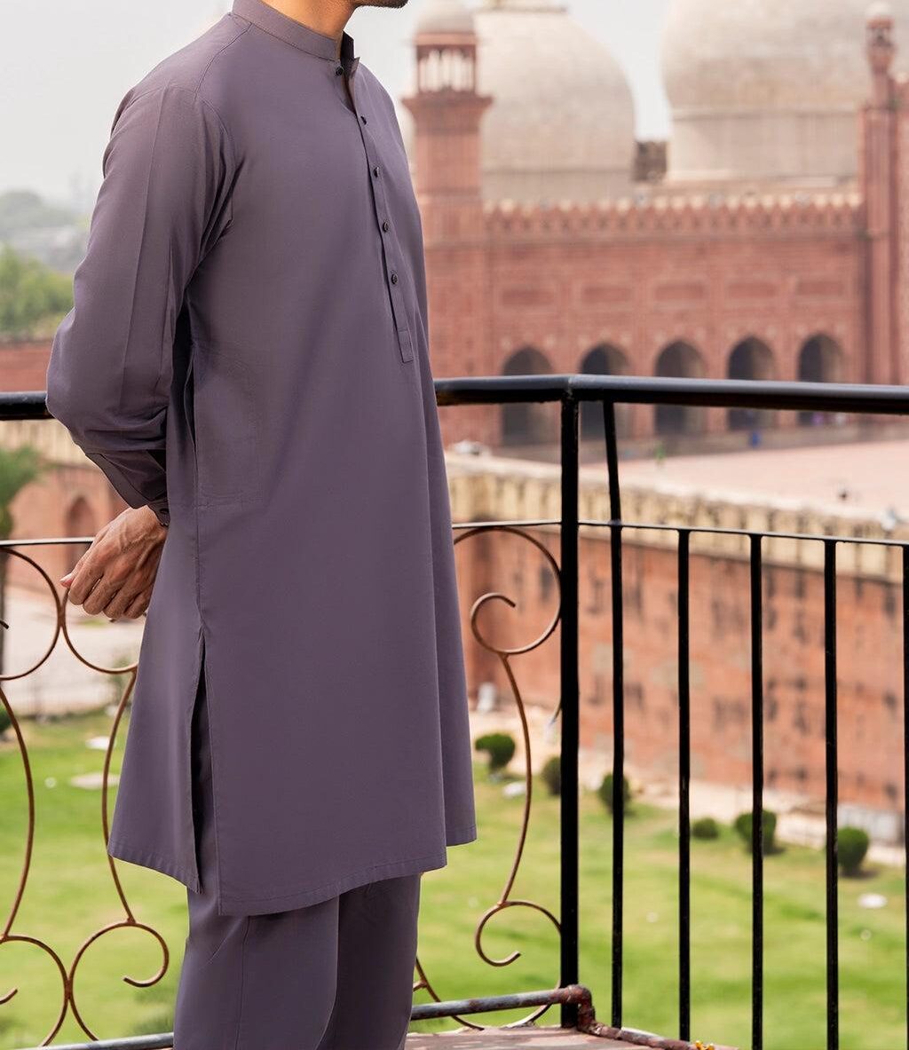 premium men suit soft purple