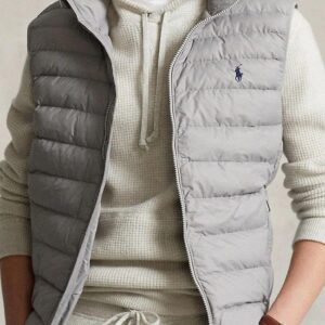puffer sleeveless jacket